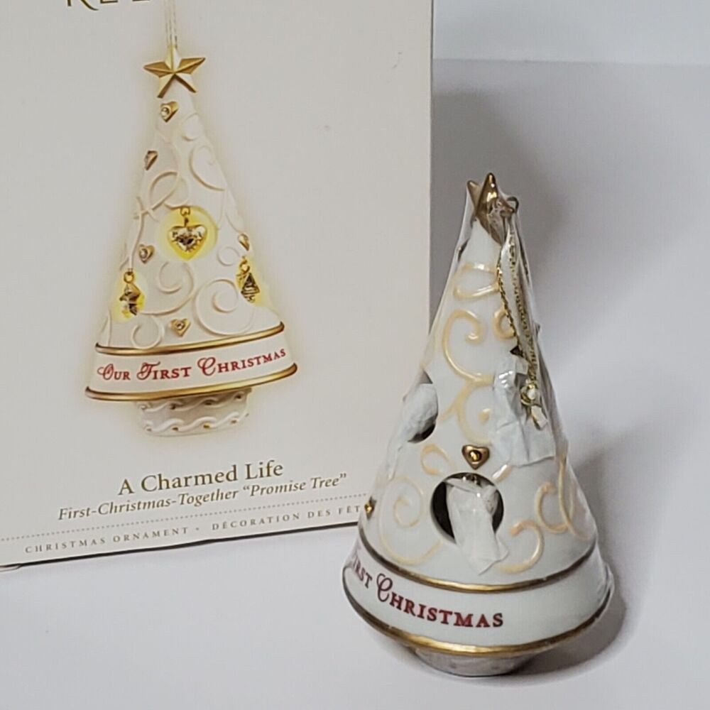 Hallmark 2006 A Charmed Life Our First Christmas Together Promise Tree Ornament